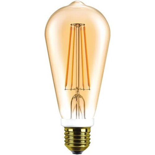 لامپ 6 وات فیلامنتی ادیسونی مدل گلابی